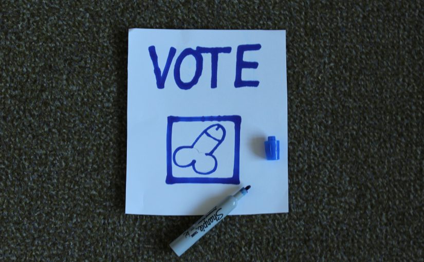 Draw more than a dick on your voting paper